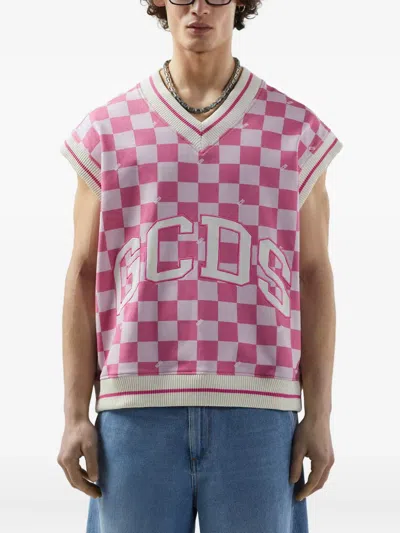Gcds Checked Vest