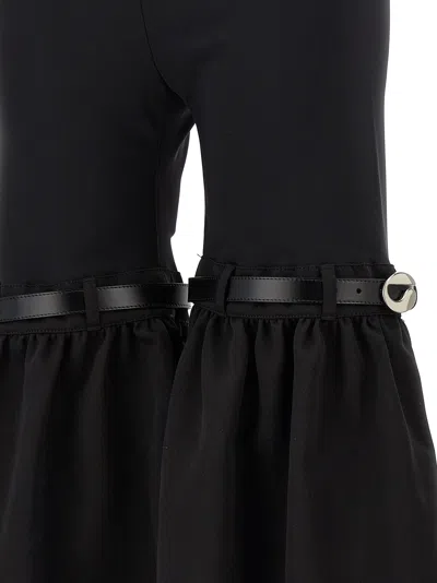 Coperni Flared Trousers With Fitted Upper