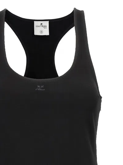 Courrèges Infinity Pleats Crepe A-line Dress