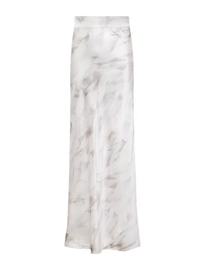 L Agence Ryker Silk Maxi Skirt