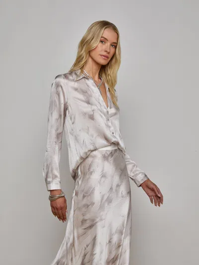 L Agence Tyler Silk Blouse