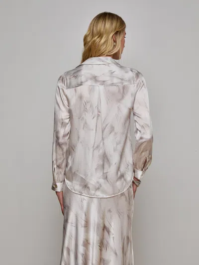 L Agence Tyler Silk Blouse