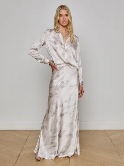L Agence Tyler Silk Blouse