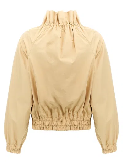 Dries Van Noten Cropped Ruffled Cotton-canvas Jacket