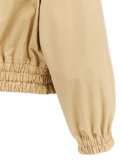 Dries Van Noten Cropped Ruffled Cotton-canvas Jacket