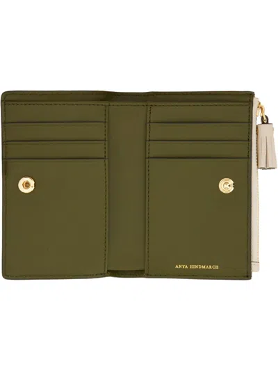 Anya Hindmarch Anya Brands Cornflakes-print Wallet In Neutral