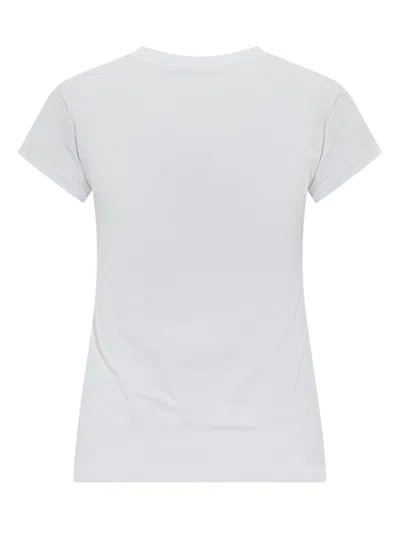 Msgm Logo Printed Crewneck T-shirt