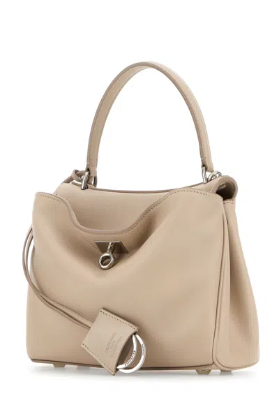 Balenciaga Women's Powder Leather Mini Rodeo Handbag In Neutral