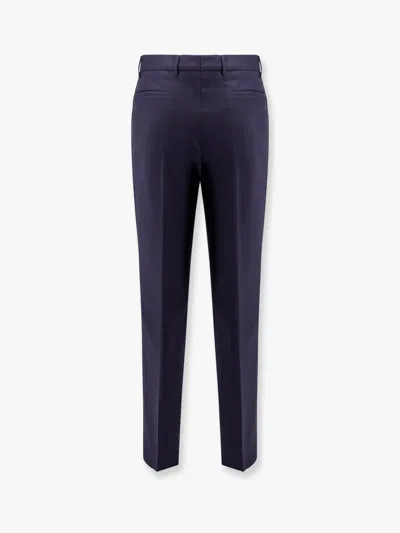 Brunello Cucinelli Men Virgin Wool Trousers With Pinces