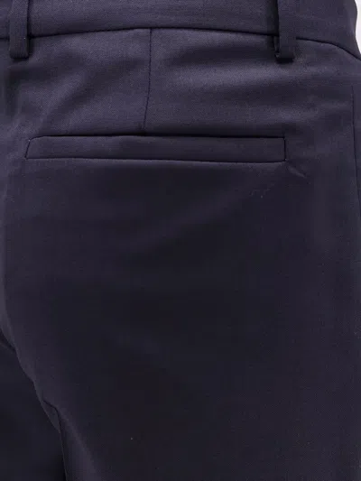 Brunello Cucinelli Men Virgin Wool Trousers With Pinces
