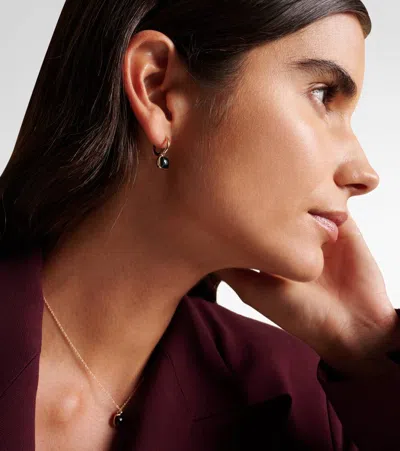 Pomellato Nudo Mini 18kt Rose Gold Earrings With Topazes In Multi