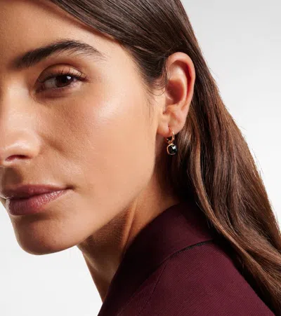 Pomellato Nudo Mini 18kt Rose Gold Earrings With Topazes In Multi