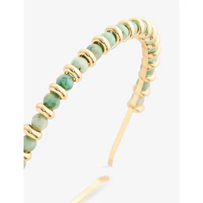 Lelet Ny Xenia Stone Beaded Strand Headband