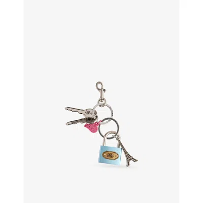Balenciaga Charm Keyring With Padlock