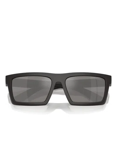 Prada Linea Rossa 55mm Rectangular Sunglasses