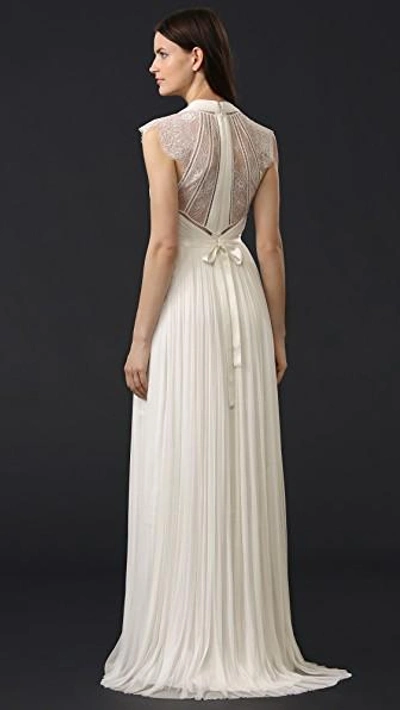 Shop Catherine Deane Lavern Gown In Oyster