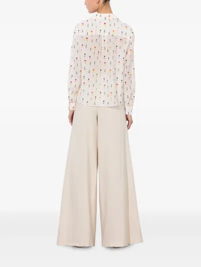 Alice And Olivia Beach Club Eloise Button-front Blouse