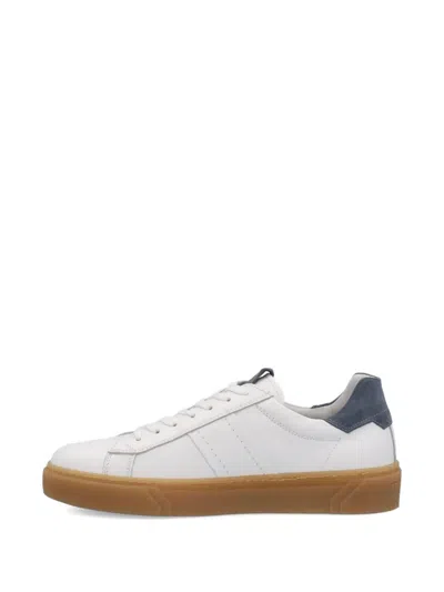 Nero Giardini White Leather Sneakers In White