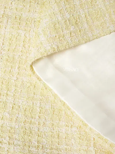 粗花呢迷你半身裙