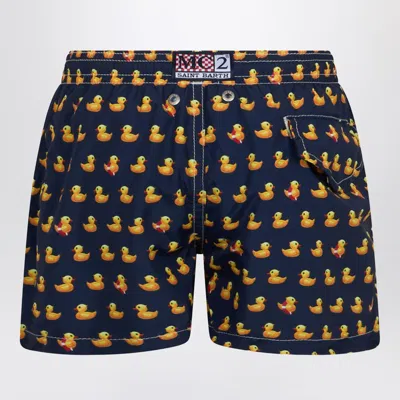 Mc2 Saint Barth Jean Lighting Swimsuit With Ducklings