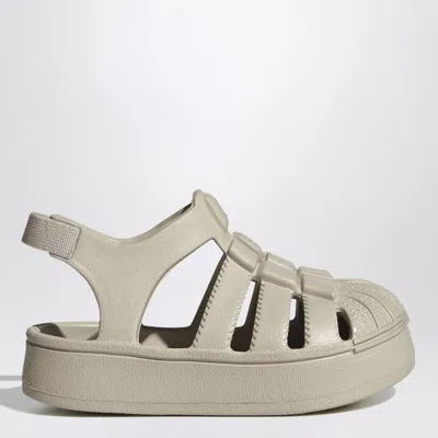 Adidas Originals Beige Superstar Sandals