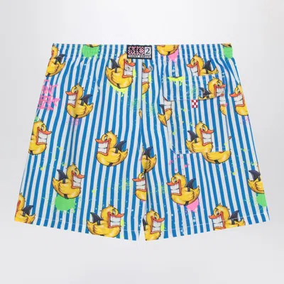 Mc2 Saint Barth X Crypto Puppets Jean Swim Shorts