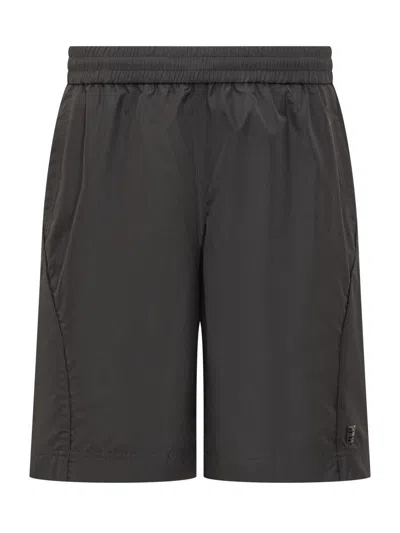 Givenchy Relaxed Fit Activewear Shorts In Recycled Fabric In Black