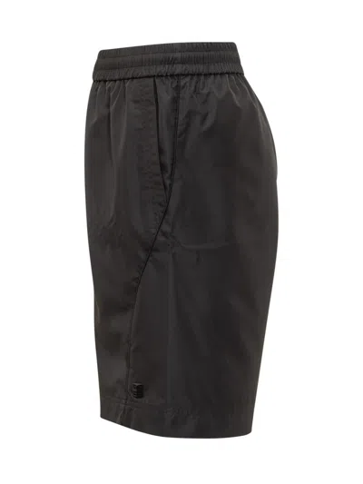 Givenchy Relaxed Fit Activewear Shorts In Recycled Fabric In Black