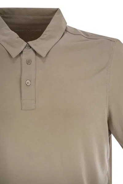 Majestic Filatures Short-sleeved T-shirt In Lyocell And Cotton