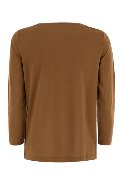 Majestic Filatures T-shirt With 3/4 Sleeves