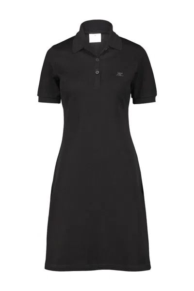 Courrèges Courrège Polo Piquè Mini Dress