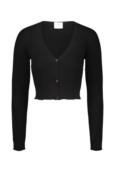 Shop Courrèges Solar Light Rib Cardigan Clothing