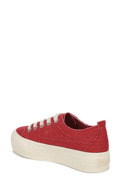 Blowfish Malibu Women's Sadie-sun Embroidered Lace Up Platform Sneakers