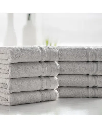 Kathy Ireland 4pc Zero Twist Cotton Plush Bath Towel Set