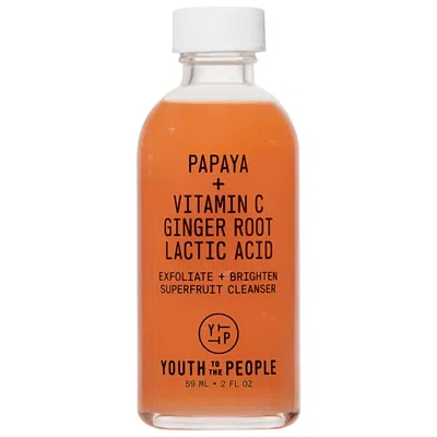 Youth To The People Mini Superfruit Gentle Exfoliating Cleanser With Vitamin C + Papaya 2 Oz/59 ml