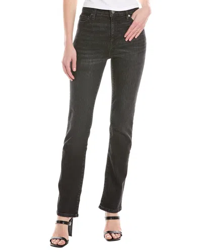Frame Denim Le High Claudius Straight Jean In Black