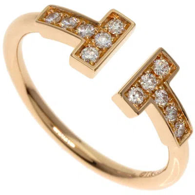 Pre-owned Tiffany & Co Pink Gold (18k) Band Ring ()