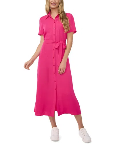 Cece Button Down Midi Shirt Dress