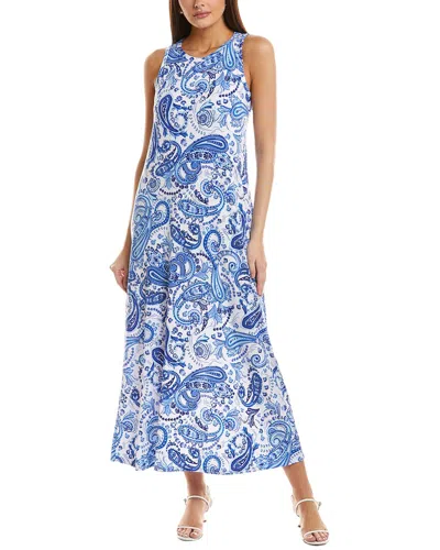 Vince Camuto Printed Sleeveless Jersey Maxi Dress