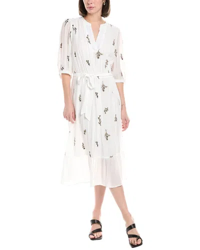 Harper Embroidered Midi Dress