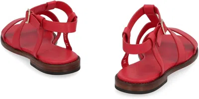 Doucal's Urano Leather Sandals