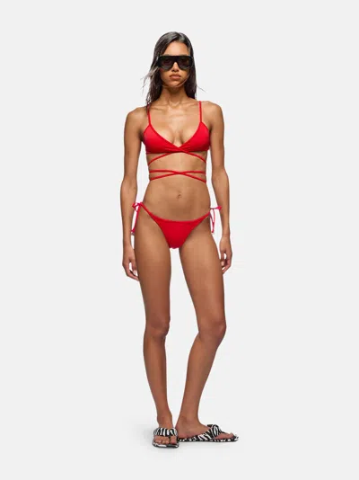 Attico Estate Meravigliosa Bikini In Red