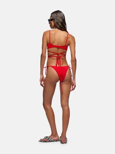Attico Estate Meravigliosa Bikini In Red