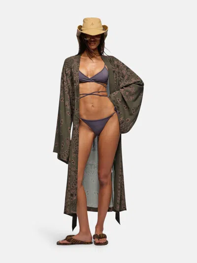 Attico The  Dresses Gend - Military Green Kaftan Military Green Main Material: 100% Viscose