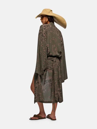 Attico The  Dresses Gend - Military Green Kaftan Military Green Main Material: 100% Viscose