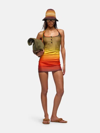 Attico Multicolor Mini Dress