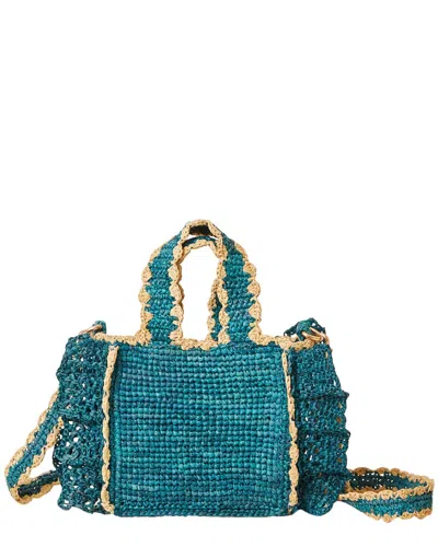 Btb Los Angeles Odesa Mini Straw Tote