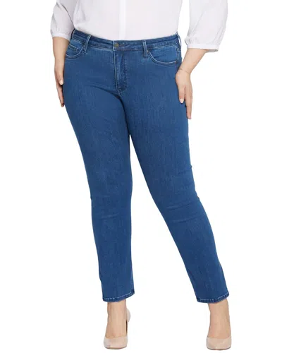 Nydj Plus Size Le Silhouette Sheri Slim Jeans In Blue