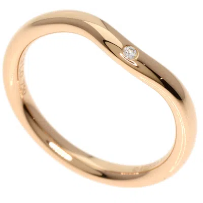 Pre-owned Tiffany & Co Pink Gold (18k) Band Ring ()