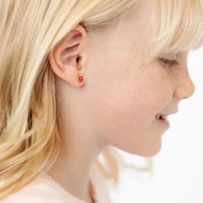 Pip Pop Rose Stud Earrings